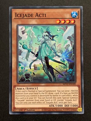 Icejade Acti | MP22-EN189 | Common | 1st Edition | Mega Tin 2022 | YuGiOh TCG-image