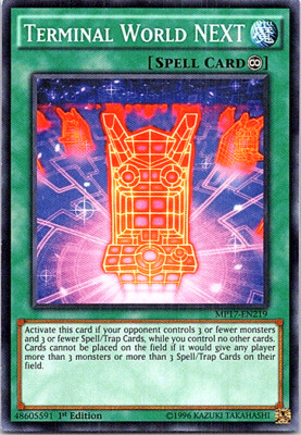 Terminal World NEXT MP17-EN219 Yu-Gi-Oh! Light Play 1st Edition-image