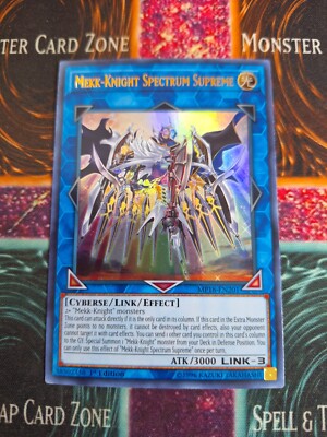 Yu-Gi-Oh! TCG Mekk-Knight Spectrum Supreme MP18-EN201 Ultra Rare 1st Edition NM-image
