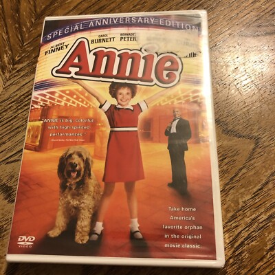 Annie (DVD, 2004, Special Anniversary Edition) Albert Finney MINT-image