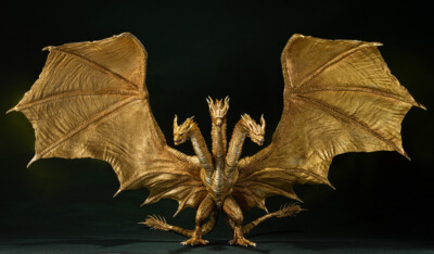 S.H.MonsterArts King Ghidorah 2019 Special Color Ver. Limited Action Figure-image