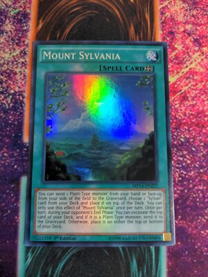 Yu-Gi-Oh! Mount Sylvania MP14-EN227 1st Edition Super Rare NM -image