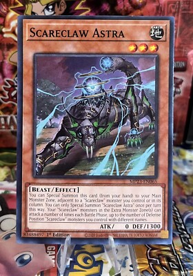 Scareclaw Astra MP23-EN065 25th Anniversary Tin: Dueling Heroes Mega Pack 1st Ed-image