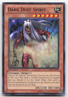 Yu-Gi-Oh TCG #LCJW-EN188 Dark Dust Spirit 1st Edition Common LP-image
