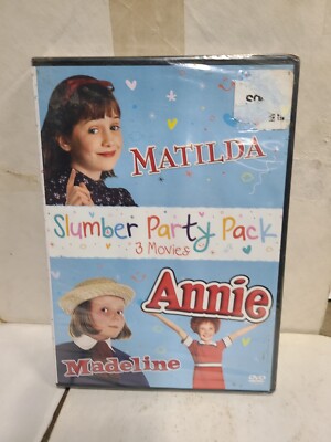 BRAND NEW - SEALED - Slumber Party Pack - Annie / Madeline / Matilda - DVD-image