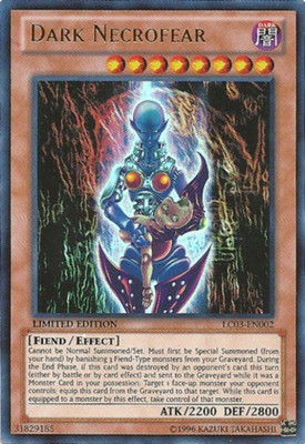 Dark Necrofear - LC03-EN002 - Ultra Rare - Limited Edition Lightly Played Legend-image