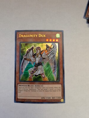 Yugioh Dragunity Dux LCKC-EN084 Ultra Rare 1st Edition NM-image