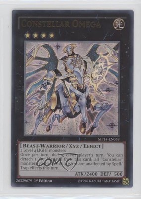 2014 Yu-Gi-Oh! Mega-Tins Mega Pack 1st Edition Constellar Omega #MP14-EN059 0b3-image