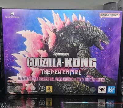 Godzilla S.H.MonsterArts Action Figure Evolved Godzilla x Kong The New Empire US-image