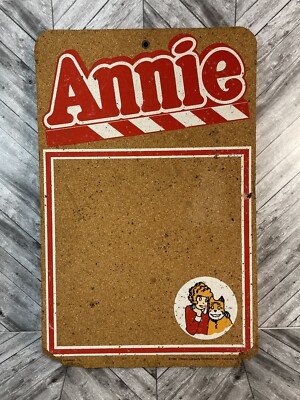 1981 Annie Corkboard Tribune Co. VTG PLEASE READ-image