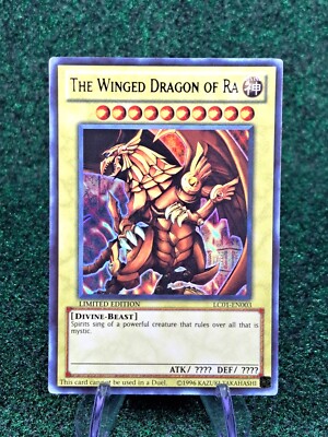 The Winged Dragon of Ra LC01-EN003 Yu-Gi-Oh Legendary Collection 1 Limited...-image
