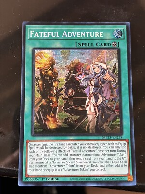 Yu-Gi-Oh! TCG Fateful Adventure 25th Anniversary Tin: Dueling Heroes Mega...-image