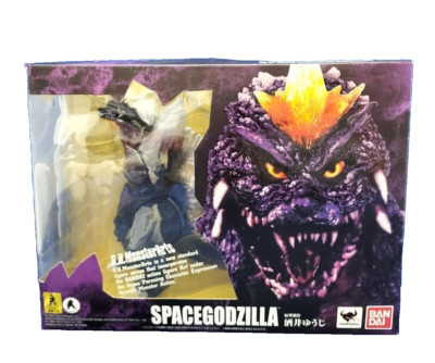 S.H.MonsterArts Space Godzilla Figure Godzilla vs Space Godzilla Bandai-image