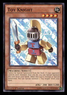 Yugioh Toy Knight #MP15-EN244 2015 Mega-Tins Mega Pack LP-image