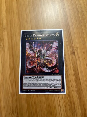 Cyber Dragon Infinity Secret Rare 1st Edition MP16-EN237 Yu-Gi-Oh!-image