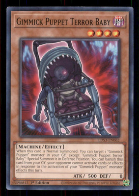 Yugioh Gimmick Puppet Terror Baby #LDS3-EN062 Legendary Duelists: Season 3 LP-image