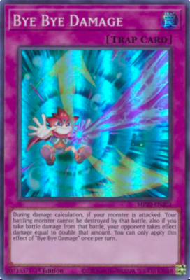1X NM Bye Bye Damage - MP20-EN202 - Super Rare 1st Edition - 2020 Mega-Tin-image