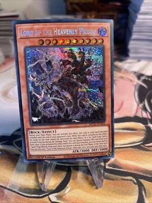 Yugioh Lord of the Heavenly Prison Prismatic Secret MP22-EN205 1st Edition NM-image