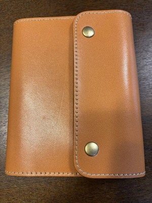 Hobonichi Techo Leather Notebook Cover Original Size Genuine Leather Used-image