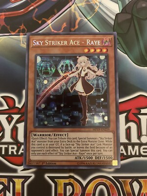 Yu-Gi-Oh! TCG Sky Striker Ace - Raye 2019 Gold Sarcophagus Tin Mega Pack...-image