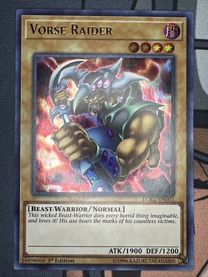 Vorse Raider - NM - LCKC-EN003 - 1st Ed - Ultra Rare - Yu-Gi-Oh! TCG-image