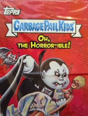 GPK 2018 oh the horror-ible, pick a card, Base singles-image