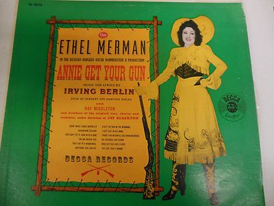 33 RPM Vinyl Annie Get Your Gun-Irving Berlin- Decca Rec. DL 9018 052014JDE-image
