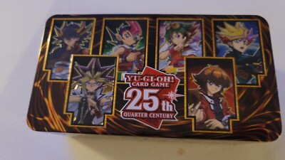 Yu-gi-oh! 2023 25th Anniversary Tin: Dueling Heroes Empty Tin Randomly Filled-image
