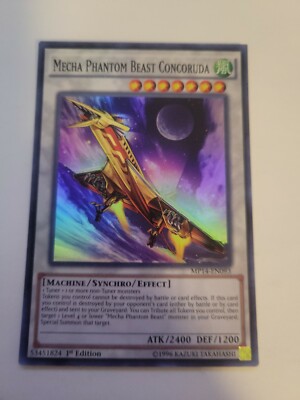 Yu-Gi-Oh! TCG Mecha Phantom Beast Concoruda Mega Pack 2014 MP14-EN093 1st Ed-image