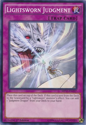 Yugioh! Lightsworn Judgment - MP17-EN237 - Common - 1st Edition Near Mint, Engli-image