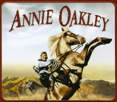 Annie Oakley Lunchbox DVD/booklet Set NEW. Collectable Tin. -image