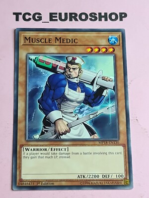 MUSCLE MEDIC ● YUGIOH ● MP18 ● 2018 ● 1st ● ENGLISH ● COMMON ● NM(-) #143-image