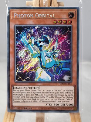 Yu-Gi-Oh! LDS2-EN051 Photon Orbital SEALED Secret Rare Card 1st Edition-image
