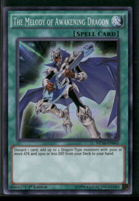 2016 Mega-Tins Mega Pack #MP16-EN041 The Melody of Awakening Dragon-image