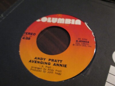 Andy Pratt - Avenging Annie                   Orig 1973 45-image