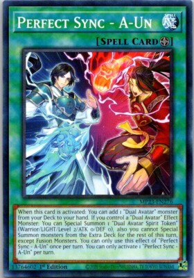Yu-Gi-Oh Yugioh Perfect Sync - A-Un MP23-EN276 Mega Tin 2023 Dueling Heroes-image