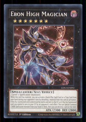 Yugioh Ebon High Magician #LDS3-EN092 Legendary Duelists: Season 3 LP-image