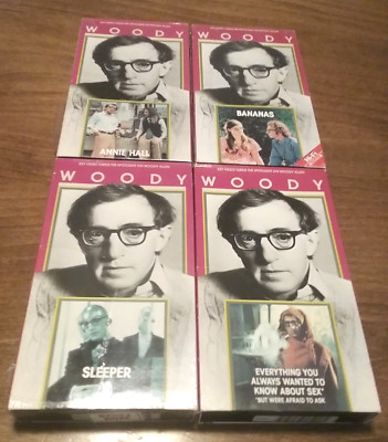Woody Allen VHS 4 Films Annie Hall Bananas Sleeper Everything You Always Wanted-image