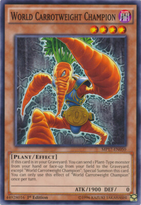 World Carrotweight Champion - MP17-EN050 - Common - 1st Edition x1 - Lightly Pla-image
