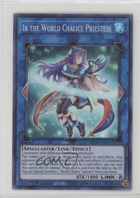 Ib the World Chalice Priestess 1st Ed. YuGiOh Mega-Tins Mega Pack 0su9-image