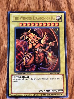 Yu-Gi-Oh! TCG The Winged Dragon of Ra Legendary Collection LC01-EN003 LP-image