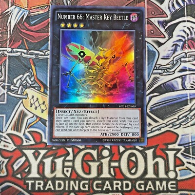 *** Number 66: Master Key Beetle 1st Ed *** MP14-EN099 | SUPER | YuGiOh! NM-image