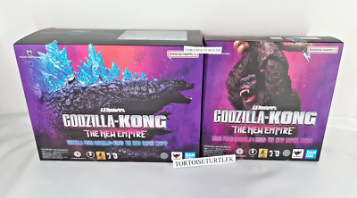 S.H.Monsterarts GODZILLA KONG Set GODZILLA x KONG The New Empire 2024 Bandai-image