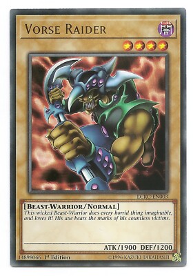 Vorse Raider LCKC-EN003 Ultra Rare Yu-Gi-Oh Card 1st Edition New-image