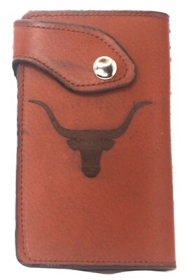 Field Notes pocket Wallet for Men Real Custom Handmade leather organizer-image