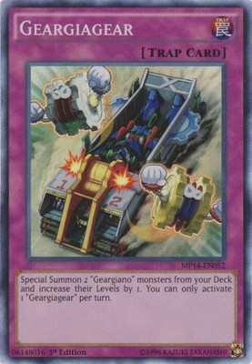 Geargiagear - MP14-EN052 - Super Rare - 1st Edition Near Mint 2014 Mega Pack Sin-image