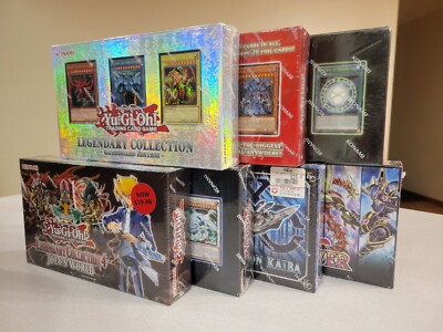 YUGIOH LEGENDARY COLLECTION FACTORY SEALED LOT BUNDLE NEW!-image