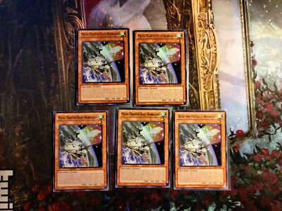 Yugioh 5x Mecha Phantom Beast Warbluran JOTL (2x 1st Ed, 3x Unlimited) Rare NM-image
