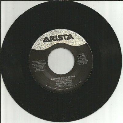 Eurythmics ANNIE LENNOX Whiter Shade /No More LIMT USA 7 INCH Vinyl Procol harum-image