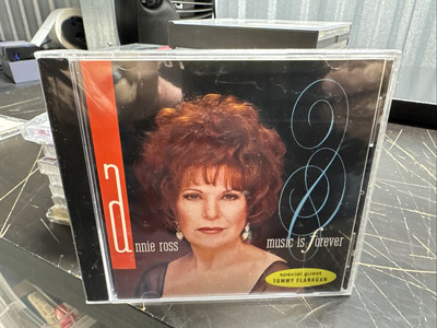 ANNIE ROSS MUSIC IS FOREVER 1996 13 TRK CD JAZZ BEBOP W/ JOE BECK  New Sealed-image